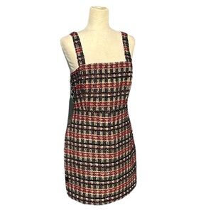 House of Harlow 1960 convertible/strapless tweed mini dress Size Small